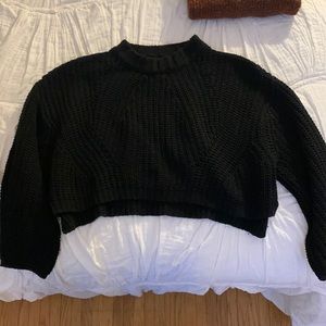 Black Knit Sweater